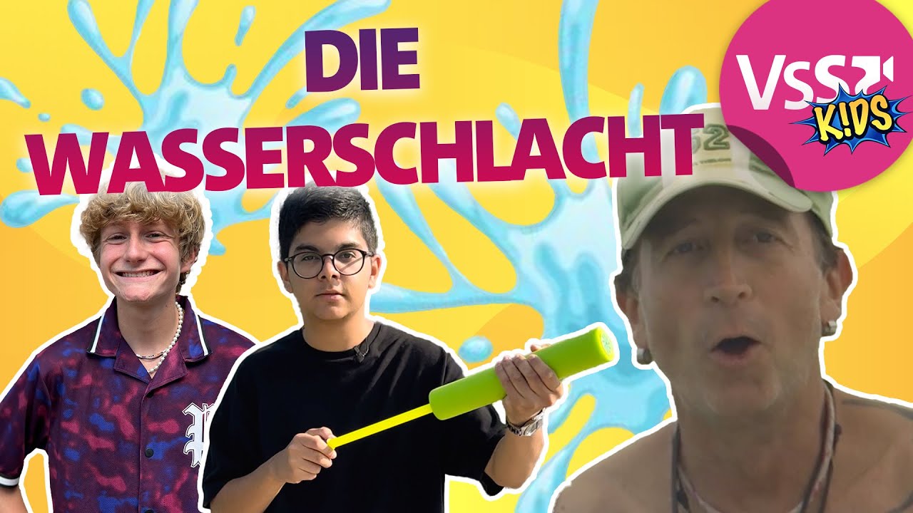 Prank: Total nass! Wasserschlacht geht schief | Verstehen Sie Spaß? Kids