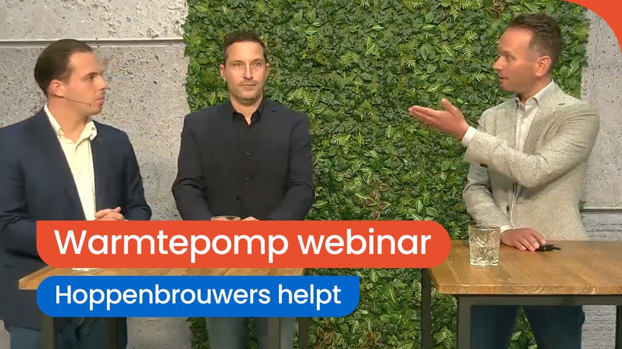 Warmtepomp webinar | Hoppenbrouwers Helpt☝️