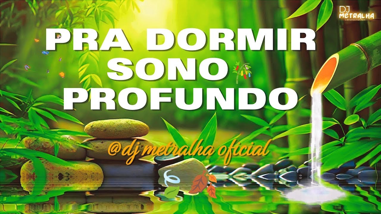 Fonte de água de bambu e música de piano cura - relaxante, música do sono, música de spa, meditação