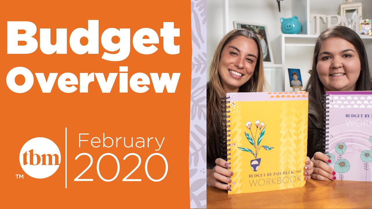 The Budget Mom February 2020 Paycheck Budget Overview