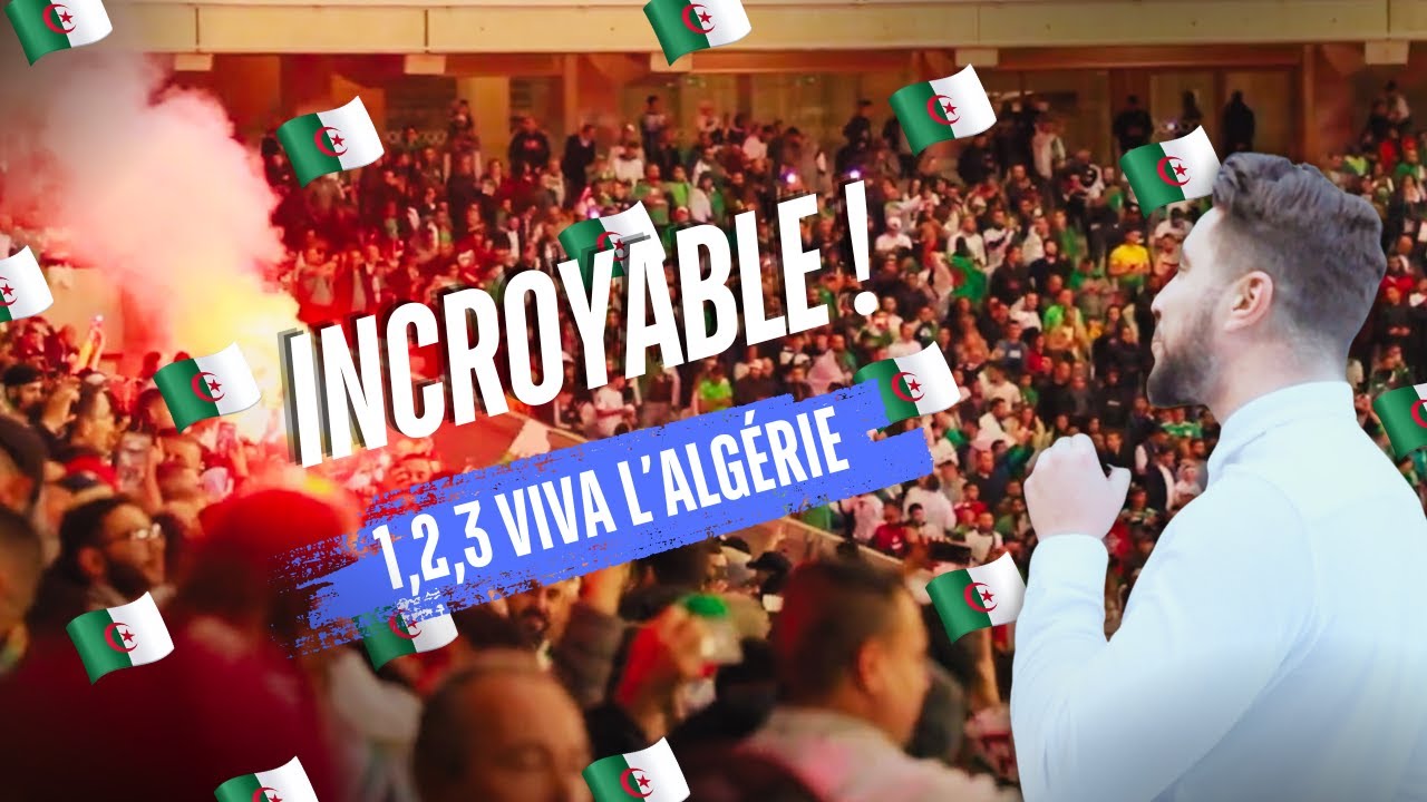 EN INSIDE AU CŒUR DES SUPPORTERS ALGÉRIENS 🇩🇿 : ALGÉRIE 3 / COLOMBIE 0