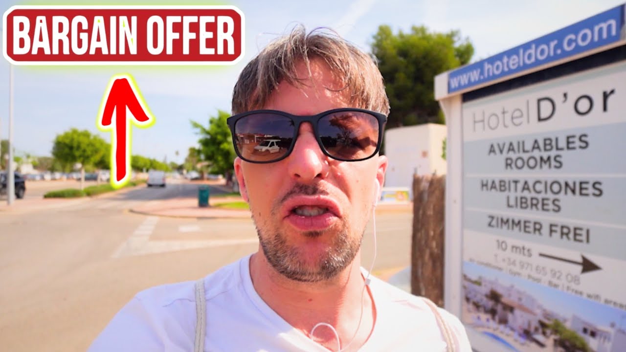 Cala d'Or Cheapest Hotel 🤑 Hotel d'Or... Worth It?! (Mallorca)