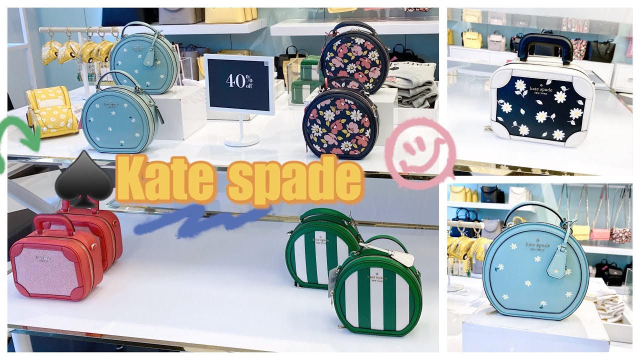 🆕KATE SPADE outlet bags ❤traveler canvas canteen crossb