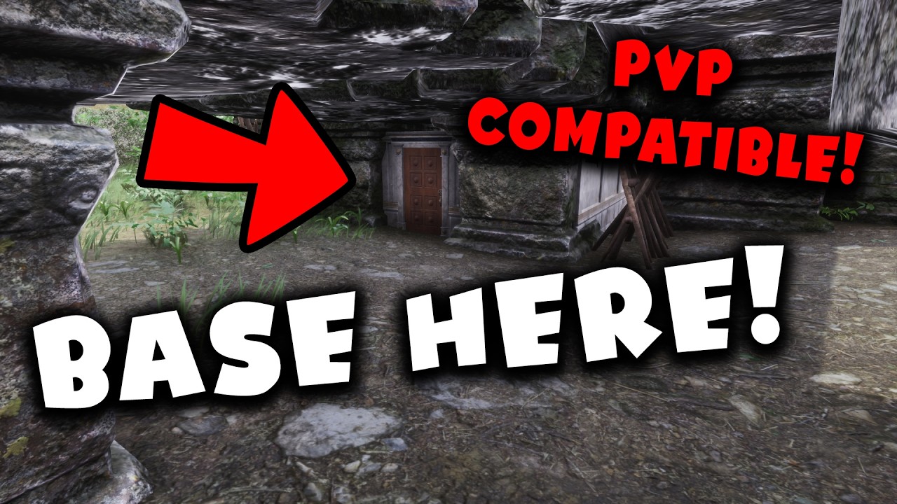 PVP Compatible! | Start Your Own Fish Farm! | Great Interior Design! | Basement Base | Conan Exiles
