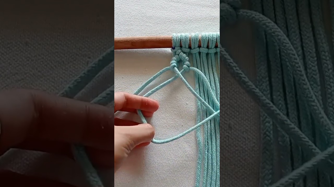 Easy Macrame Plant Hanger Tutorial