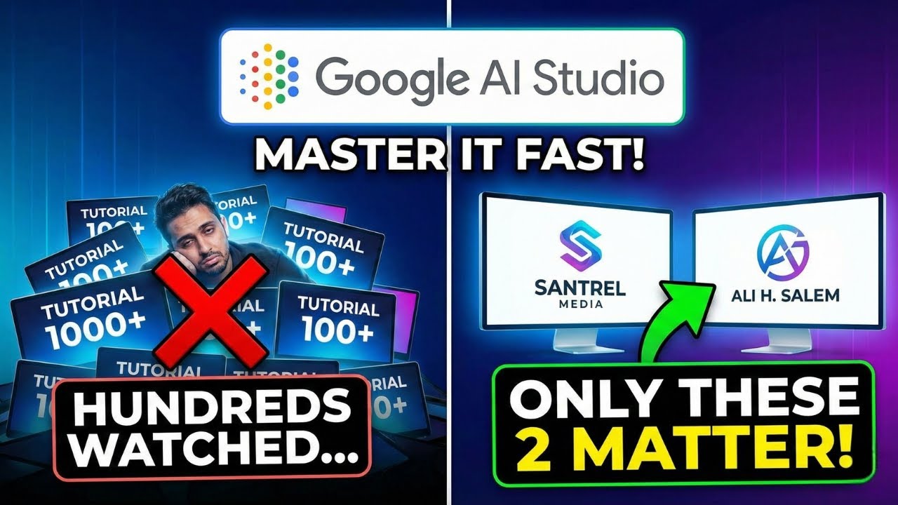 Google AI Studio: The Only 2 Tutorials You Actually Need