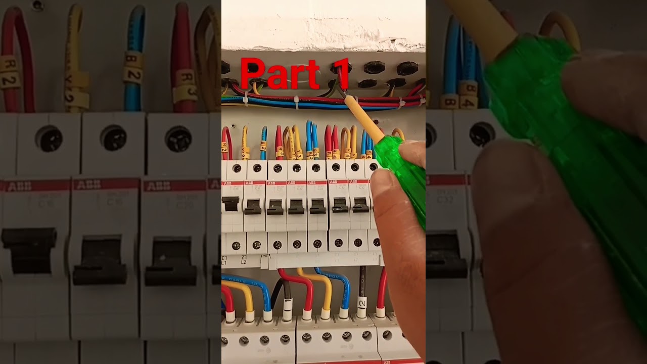 DB dressing in dubai 3 phase DB dressing electrical DB in dubai  4pole ELCB 3 section 40A/100ma