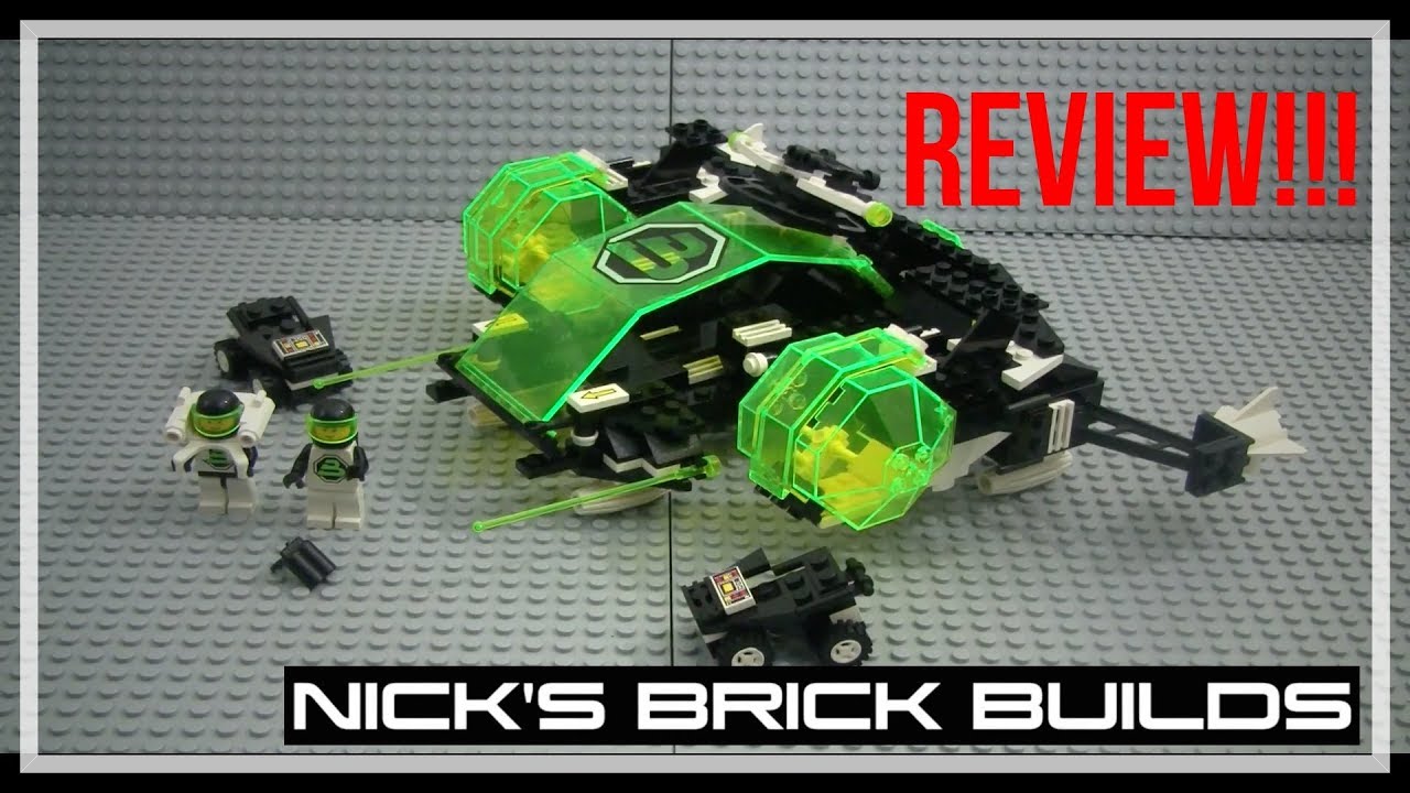 LEGO Blacktron 2 Aerial Intruder 6981 from 1991! - Review