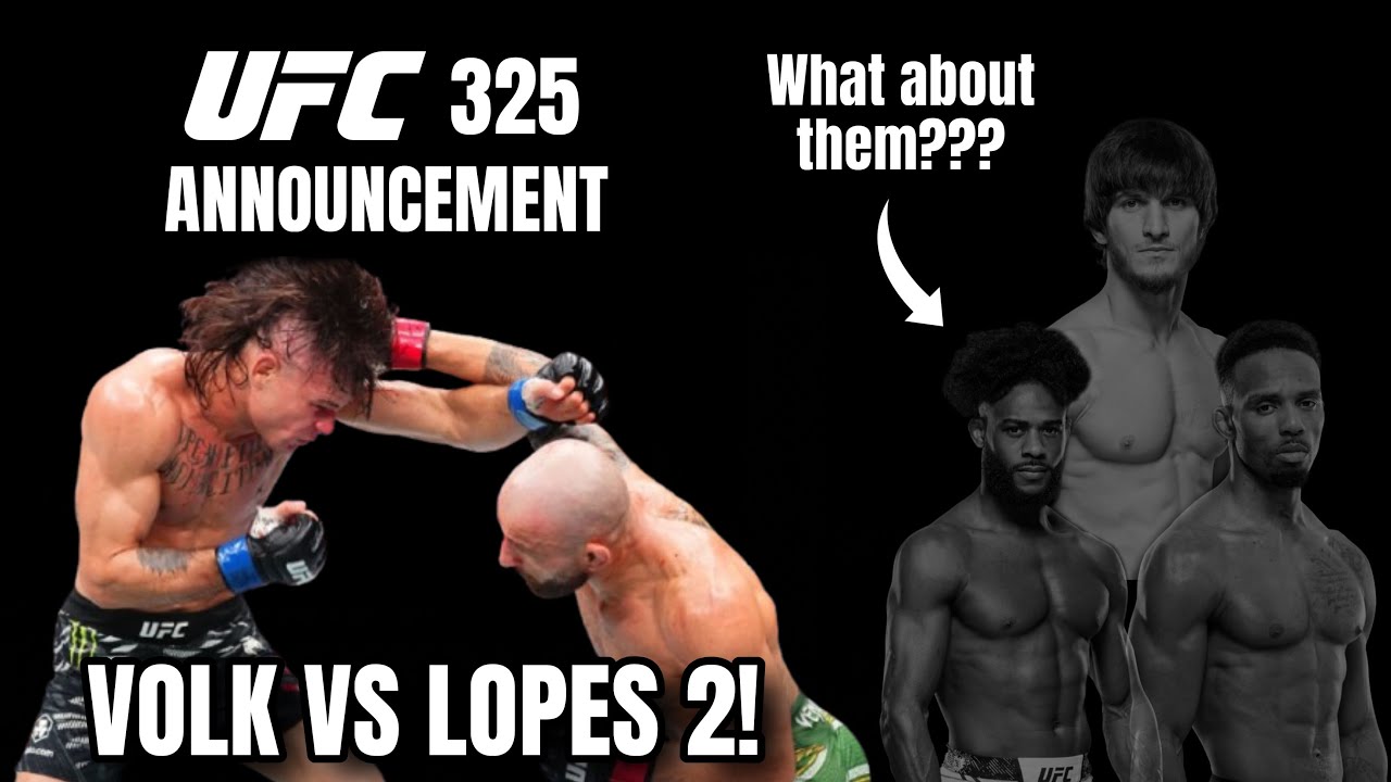 Volkanovski vs Lopes 2 at UFC 325 is GREAT... But What About the Rest of the Division? (Reaction)