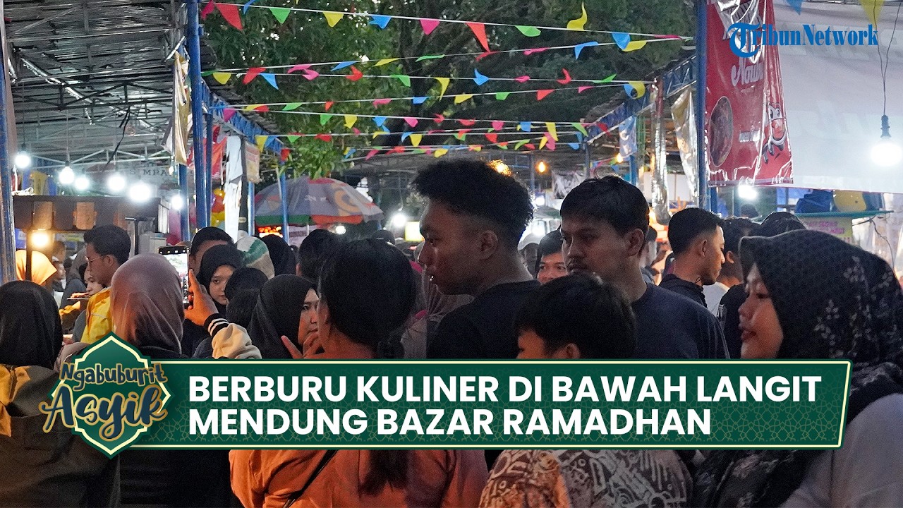 Berburu Kuliner di Bawah Langit Mendung Bazar Ramadhan Sawojajar