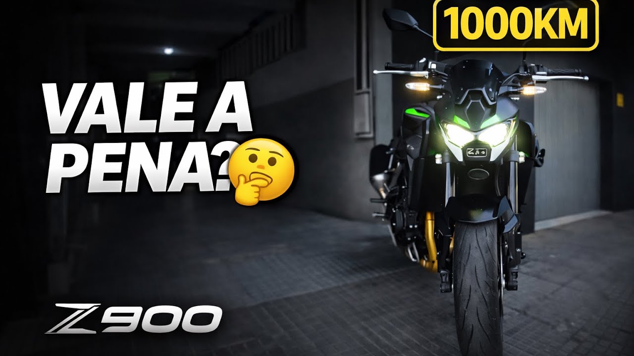 Saindo da Kawasaki com a Z900 revisada! Vale a pena? Pontos positivos e negativos (1000km)