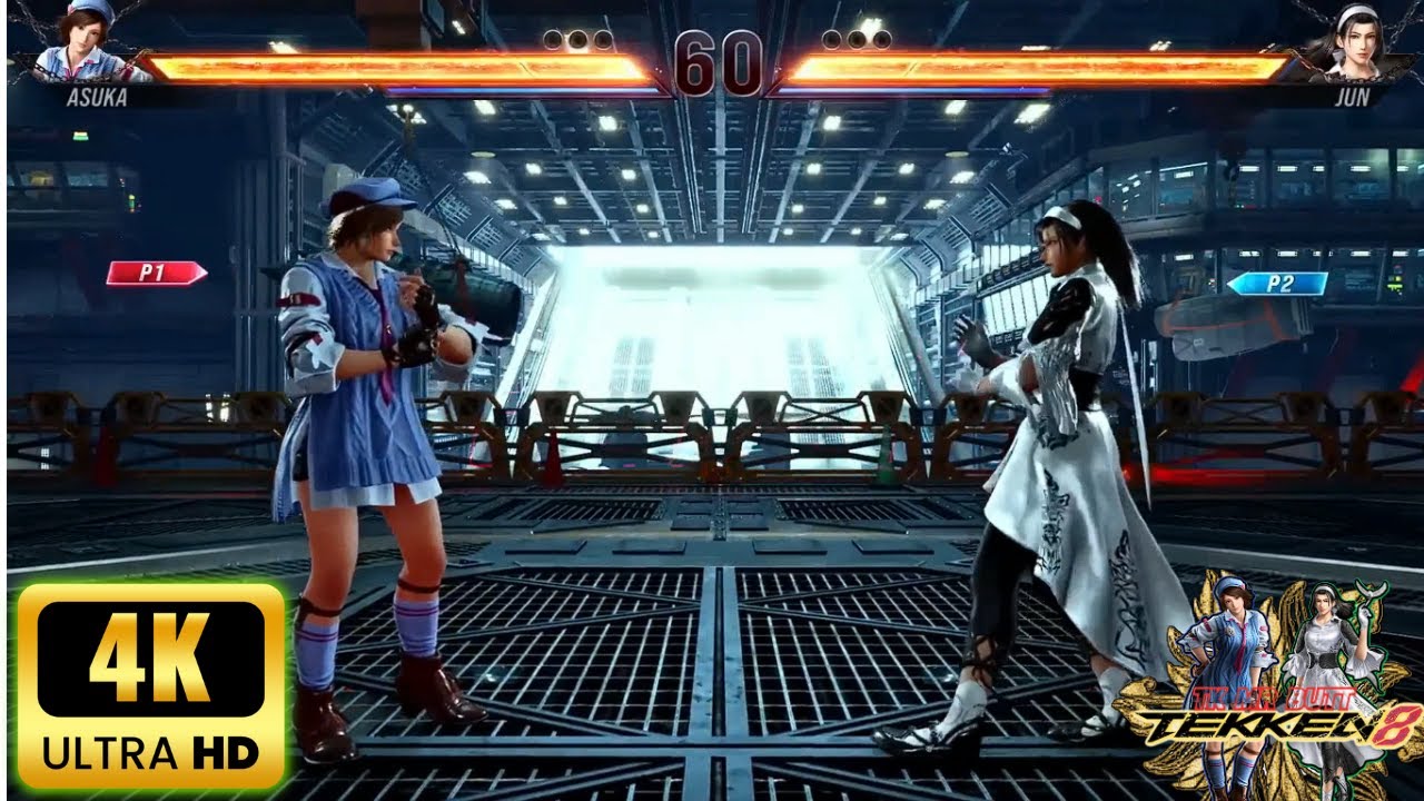 TEKKEN 8 Asuka Vs Jun New GamePlay 4K 60FPS