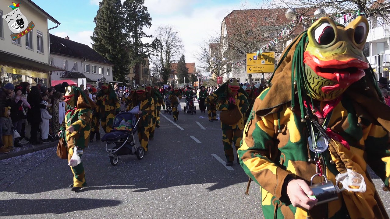 Fasnet-Mäntig-Umzug Gottmadingen 12.02.2018 (4K)