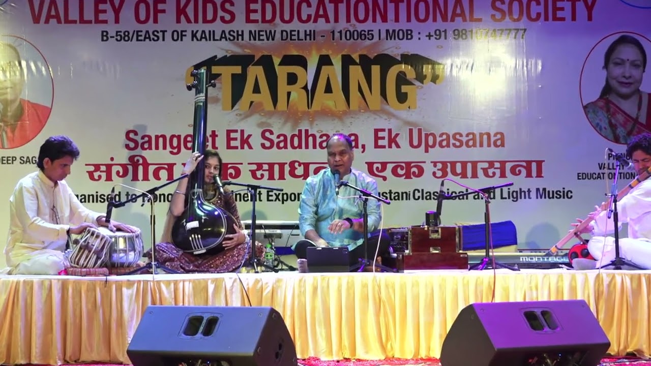 Raag Maru Bihag | Live Performance by Pt. Kuldeep Sagar | Valley of Kids Edu. Society, New Delhi.