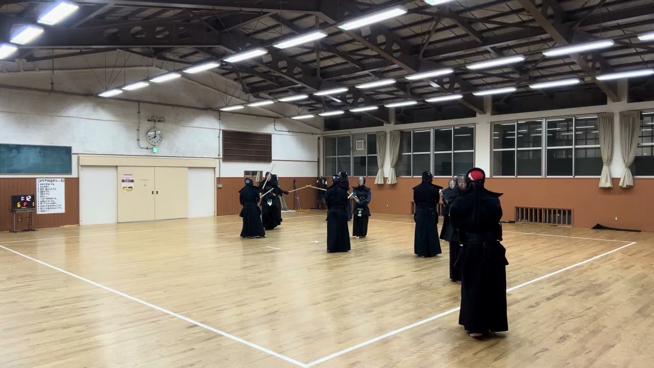 砺波剣友会　定例稽古会20251216