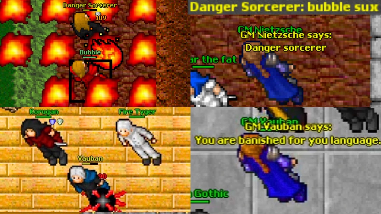 THE MOST INSANE BANS IN OLD TIBIA [PART II] (2004-2008)