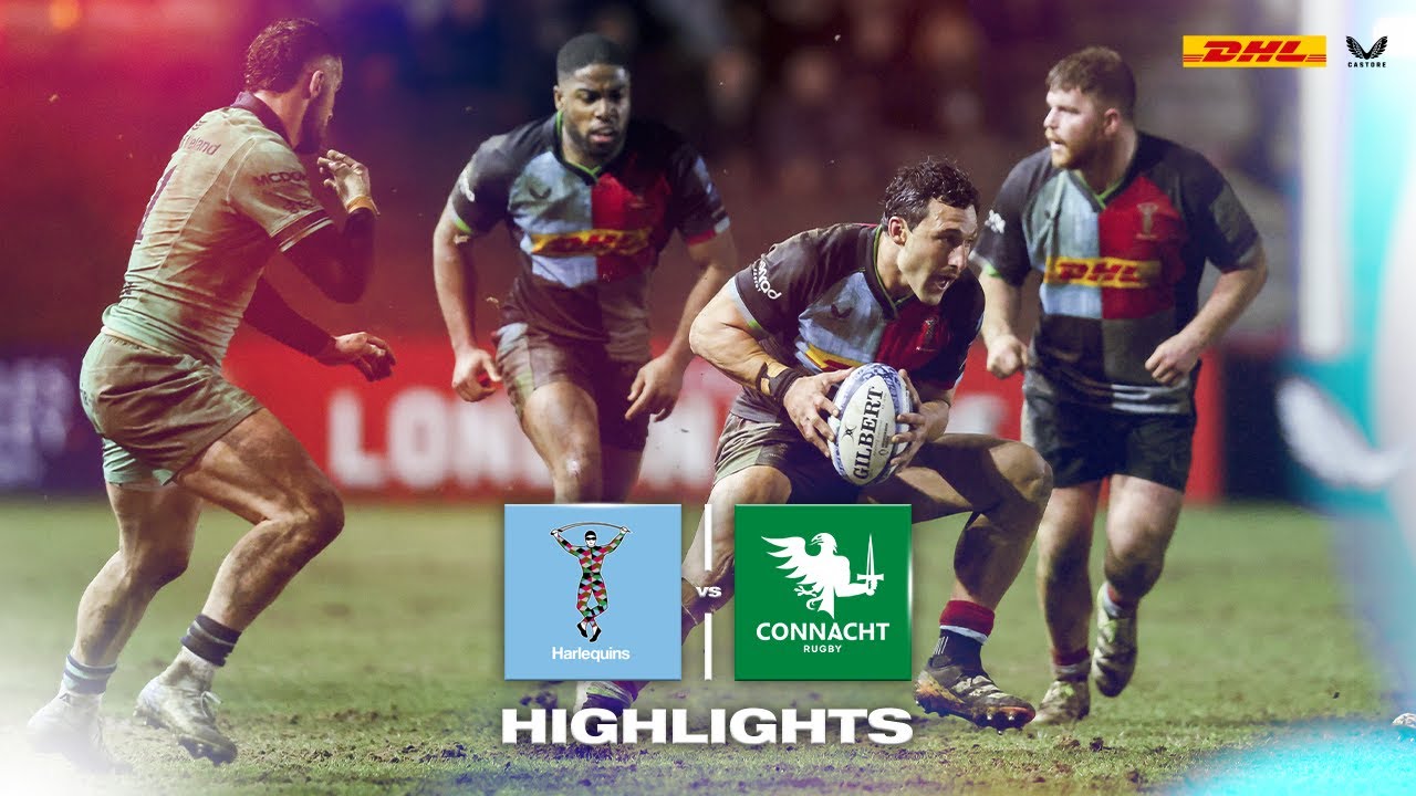 Highlights: Harlequins v Connacht | Young Harlequins side get the job done ✅