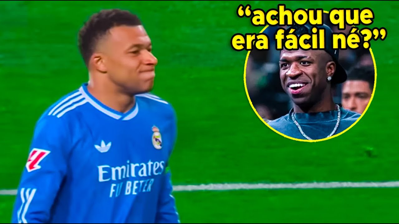 ☠️VOLTOU A SER PONTA E FOI HORRÍVEL!! SEM VINI JR, MBAPPÉ ASSUME A PE DO REAL E FOI TRÁGICO...