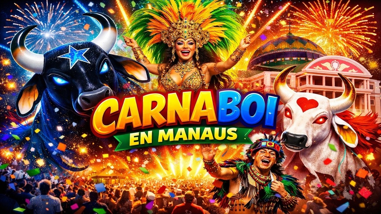 ASI CELEBRAN EL CARNABOI EN MANAUS BRASIL 2026