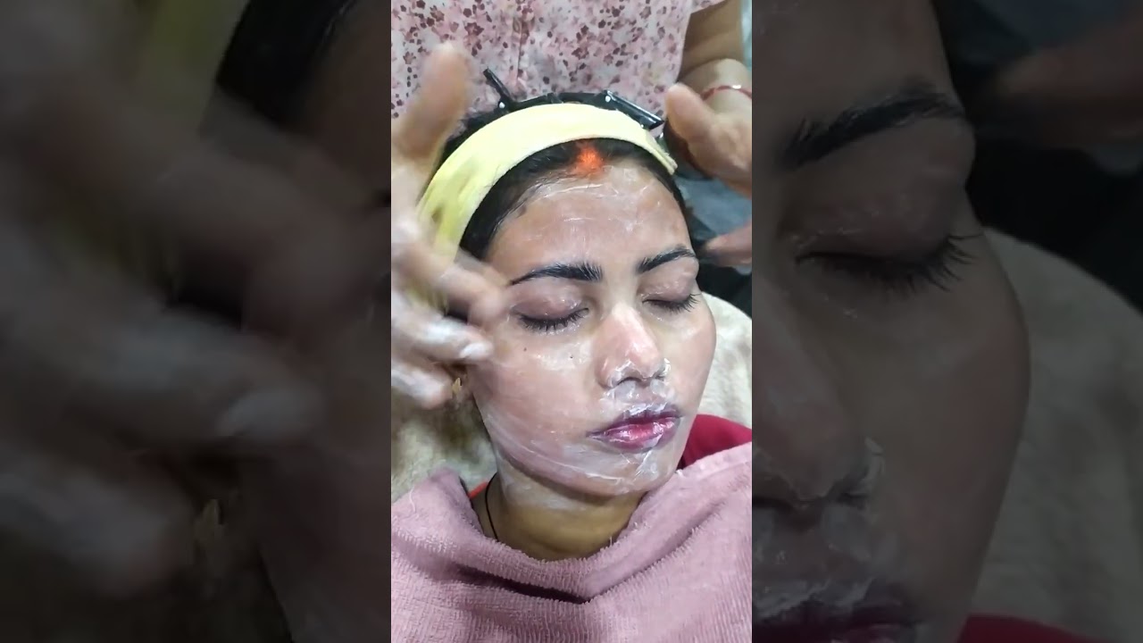 # facial step by step 😊😊 friends 😊😊
