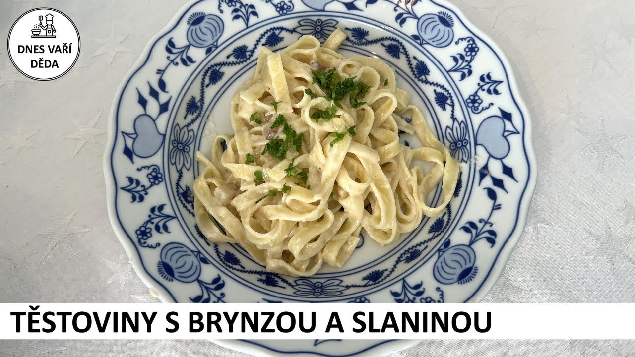 Těstoviny s brynzou a slaninou  | Josef Holub