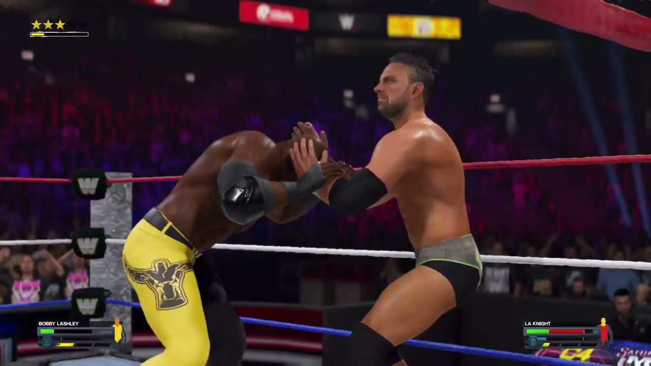 WWE 2K24 Bobby Lashley vs L.A Knight WHC