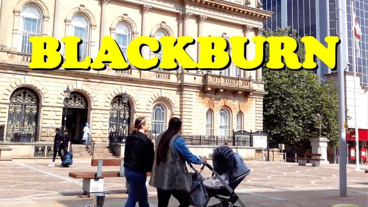 BLACKBURN TOWN CENTRE Walk 🏴󠁧󠁢󠁥󠁮󠁧󠁿 England, UK