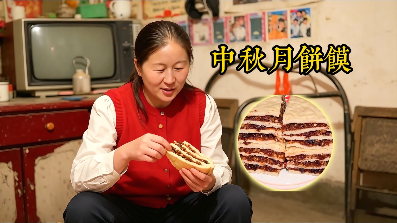 老式月餅饃家常教程 手揉發麵調餡塑形全步驟新手輕松一次做成功