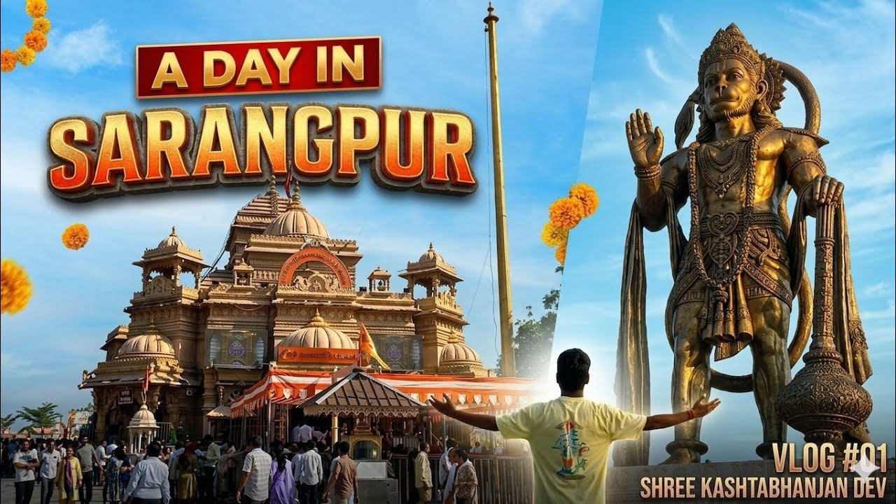 Sarangpur Hanumanji Temple Vlog | King of Sarangpur Statue | #sarangpur #hanuman #vlog 