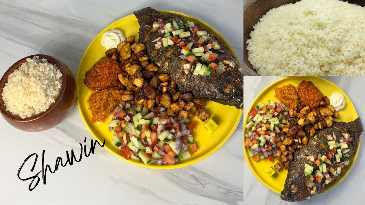 💥Attieké poisson💥 #attieke #food