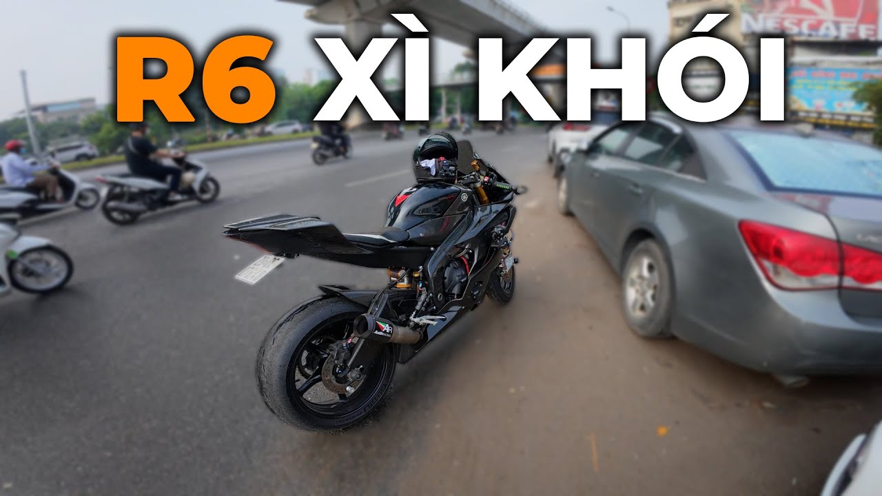 Yamaha R6 gặp sự cố xì khói khi chạy tour Ninh Bình | NAVU