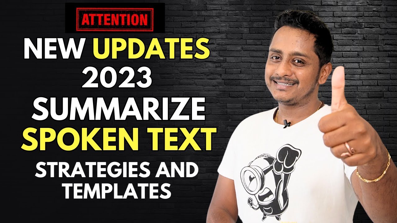 New Updates 2023 - PTE Summarize Spoken Text Strategies and Templates | Skills PTE Academic
