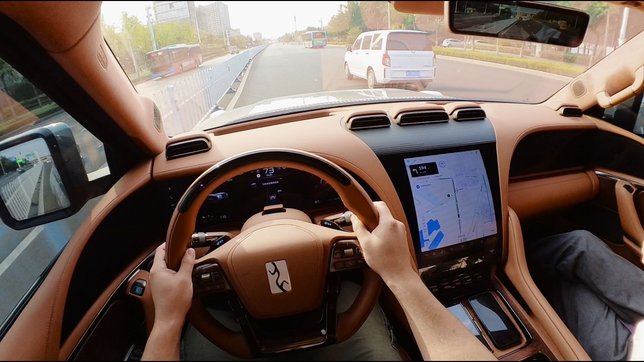 BYD YangWang U8 POV Driving