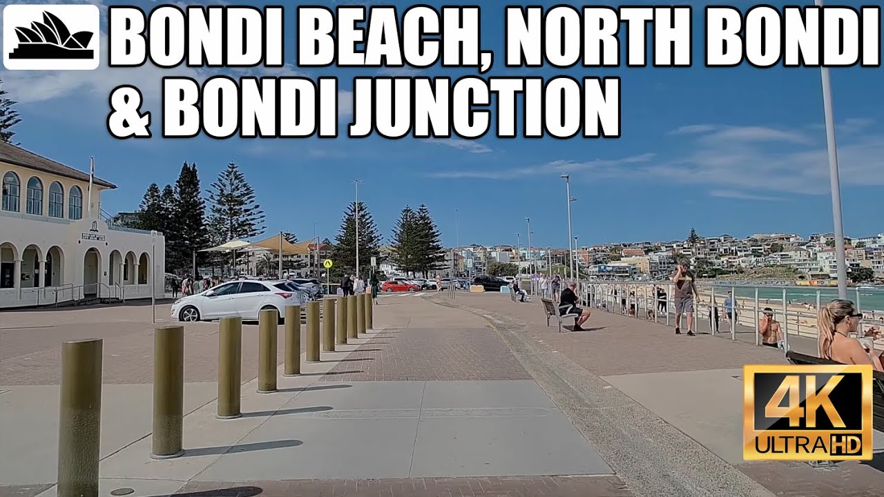 4K Bondi Beach drive, including North Bondi, Bondi & Bondi Junction