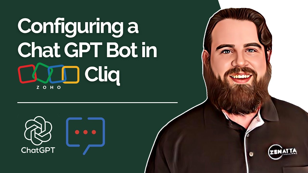 Настройка чат-бота GPT в Zoho Cliq