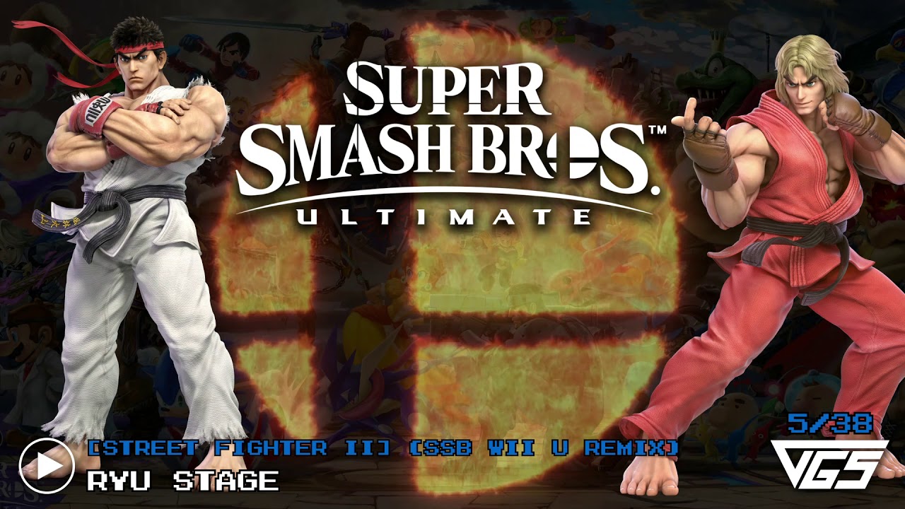 All Street Fighter Songs | Super Smash Bros. Ultimate | OST | 38 tracks | 2020