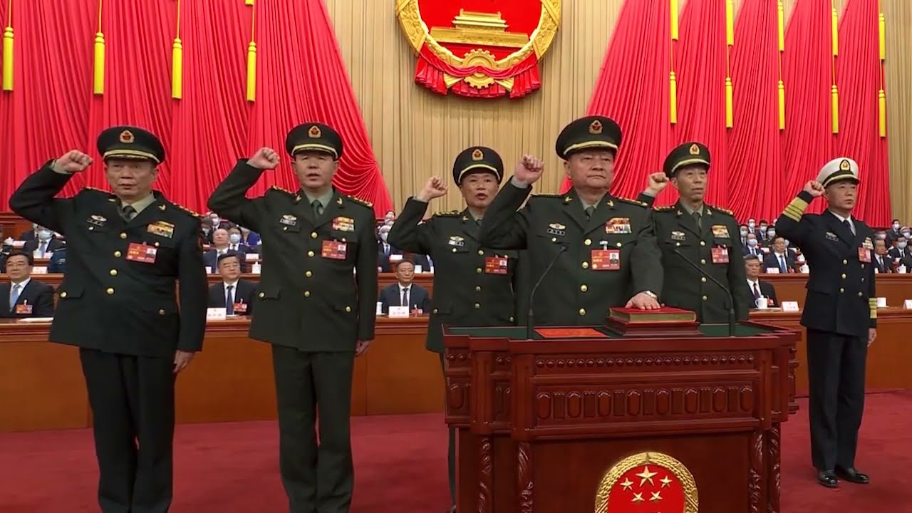 两会宪法宣誓仪式完整视频