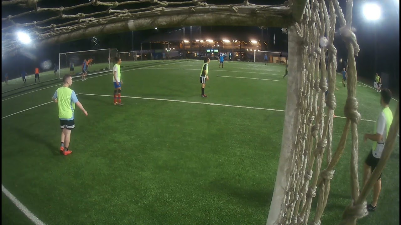 goleiro de aluguel, primeiro jogo filmado