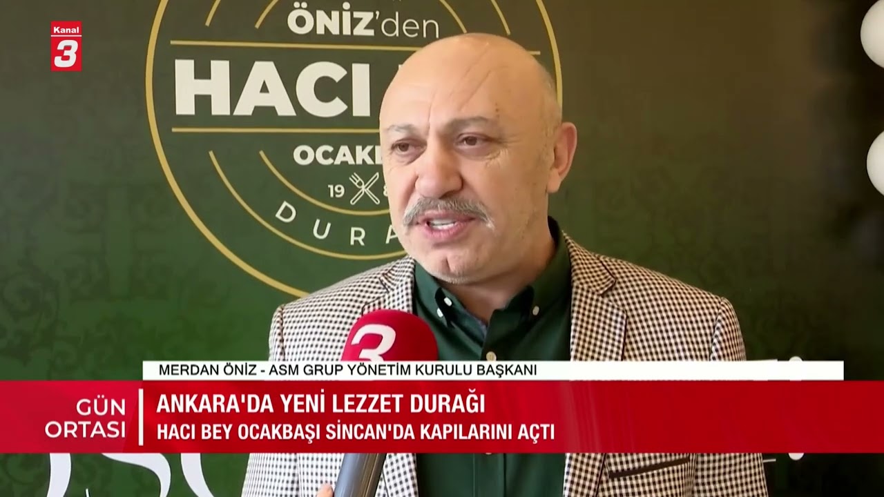 ÖNİZ'DEN HACI BEY  OCAKBAŞI HABERLERDE
