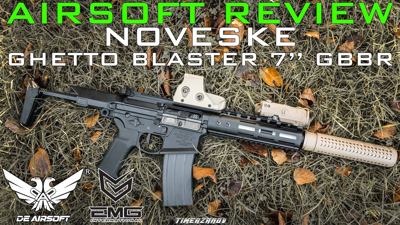 Airsoft Review #334 Double Eagle Noveske Ghetto Blaster 7'' GBBR (G102) (Double Eagle/EMG) [FR]