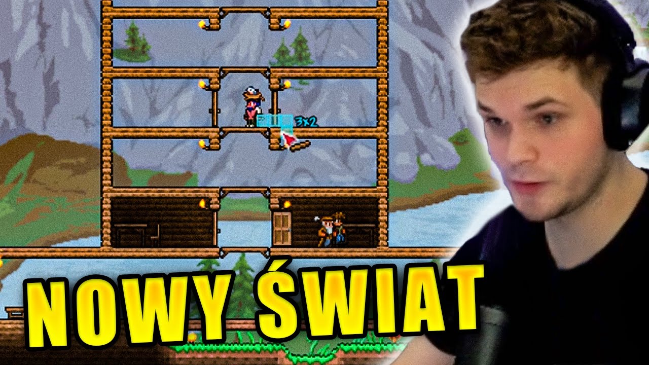 GUCIO | TERRARIA - OD POCZĄTKU  | RLcraft w wakacje?! #1