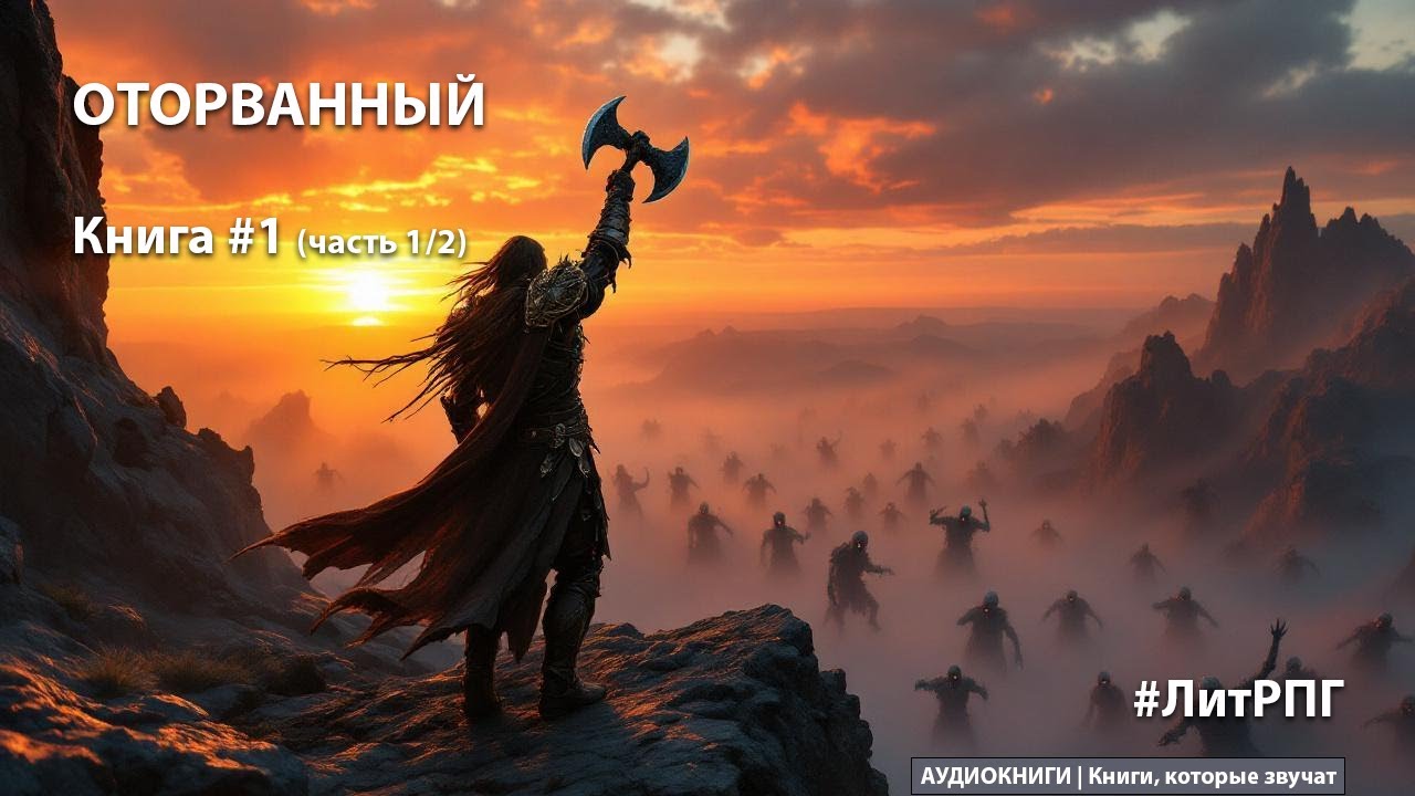 Оторванный. Книга 1 (часть 1/2) | ЛитРПГ | АУДИОКНИГА | ФЭНТЕЗИ | LitRPG #литрпг #аудиокнига #litrpg