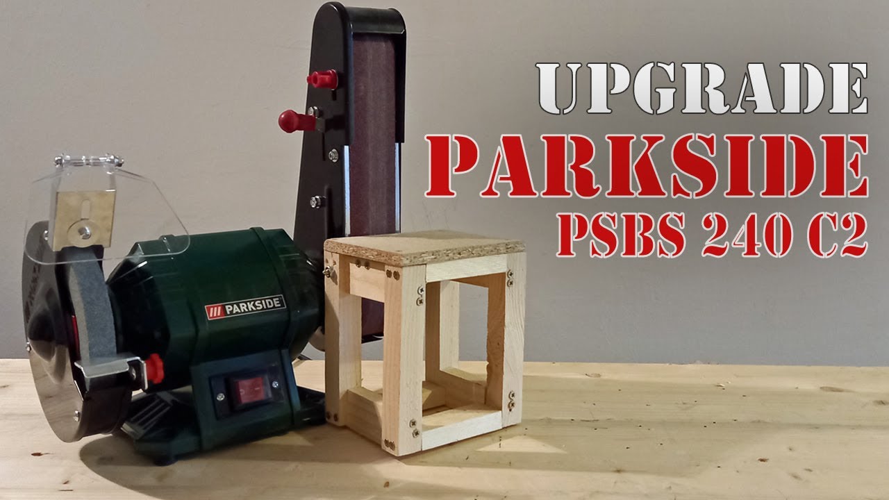 Parkside Bandschleifer PSBS 240 C2-Upgrade zum Messerbau