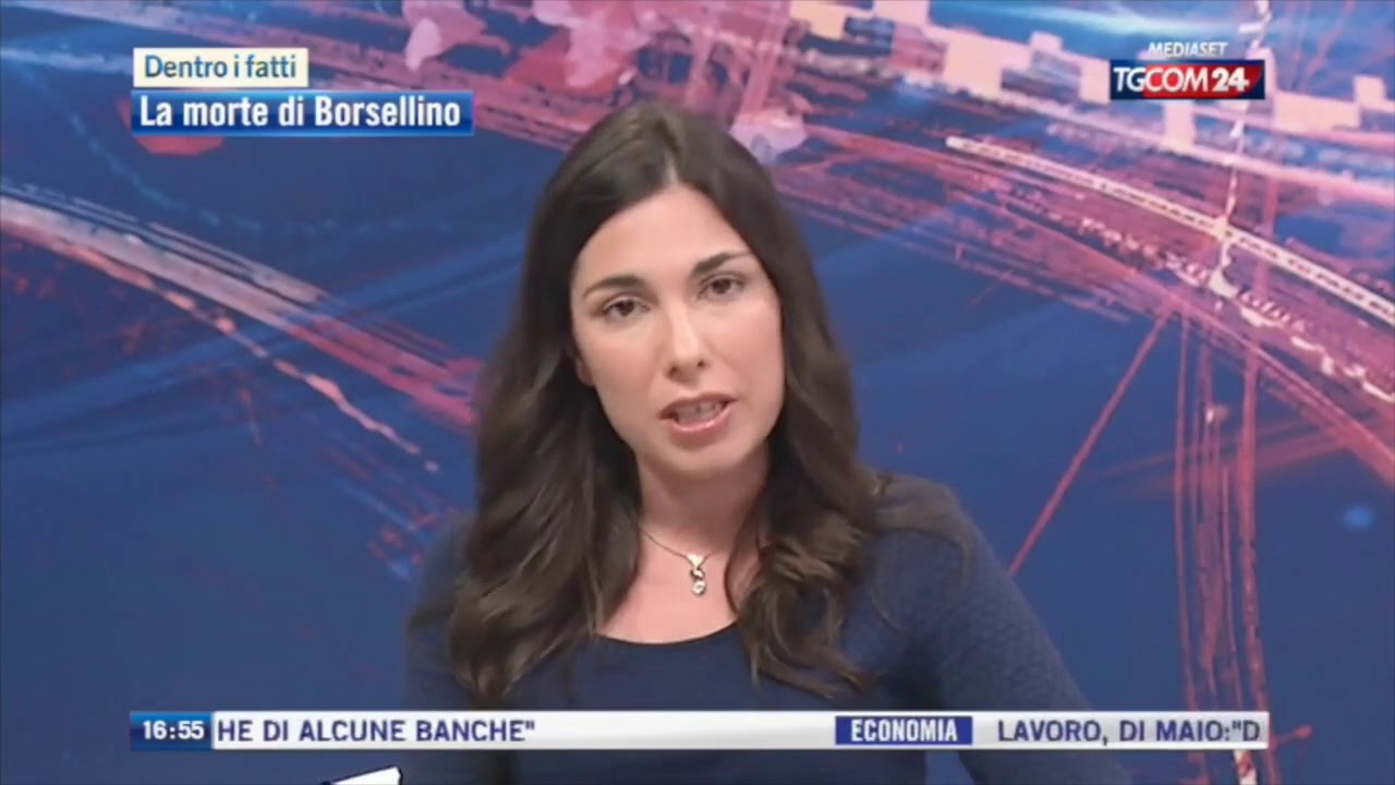 Giulia Sarti ospite a Dentro i Fatti Tgcom24 - 02/07/2018
