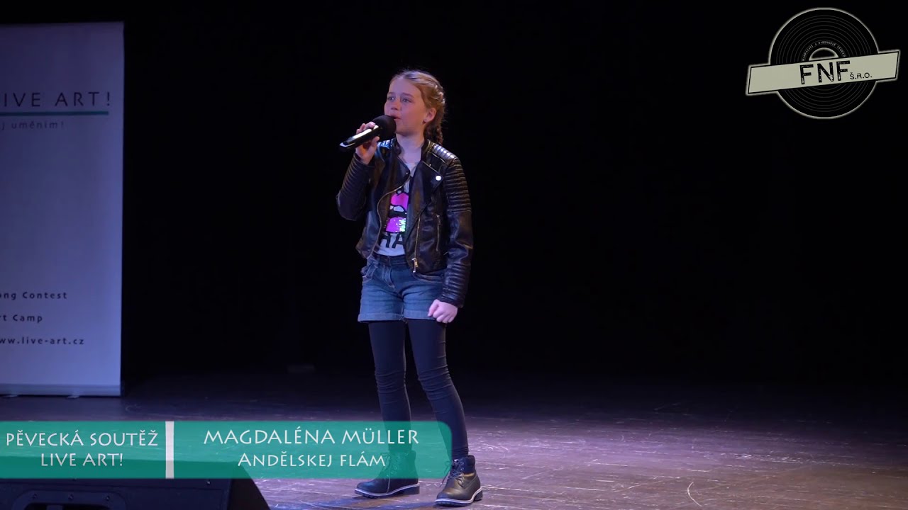 Magdal&eacute;na M&uuml;ller - Andělskej fl&aacute;m (pěveck&aacute; soutěž LIVE ART! 2020) - fin&aacute;le