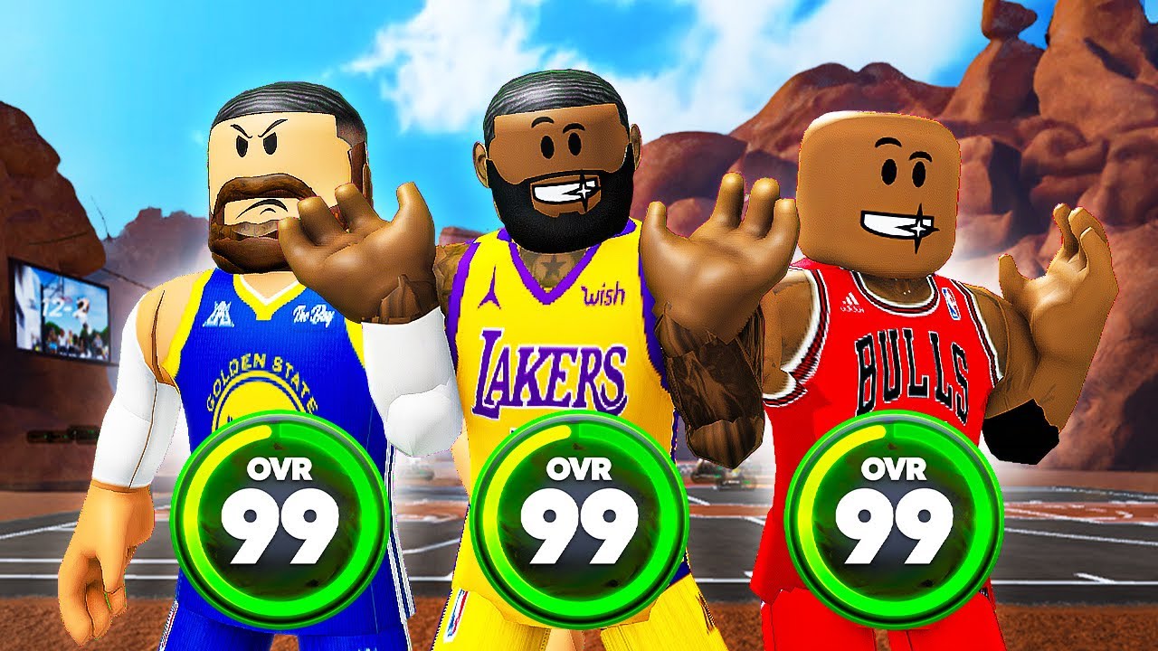 I Used EVERY NBA SUPERSTAR in Roblox Basketball..