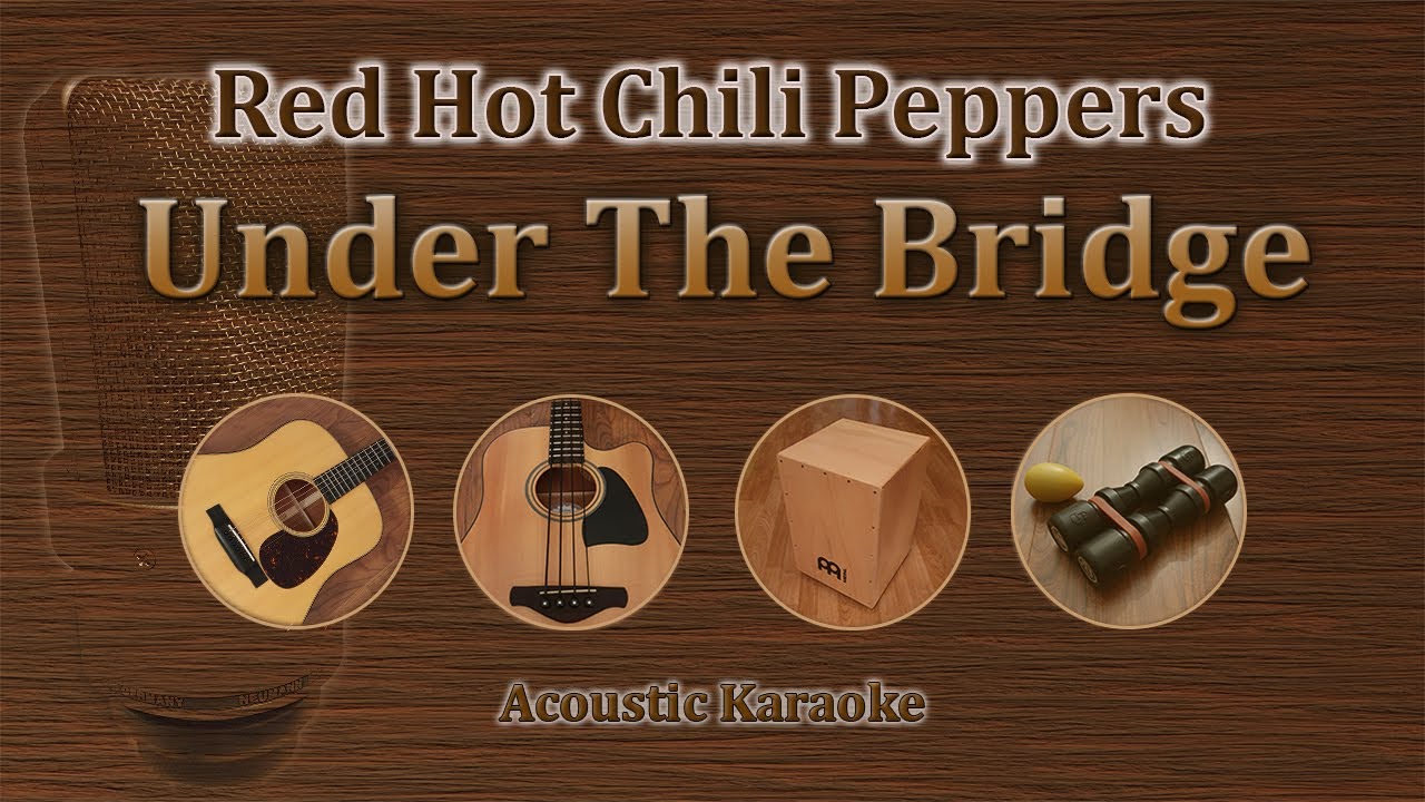 Under The Bridge - Red Hot Chili Peppers (Acoustic Karaoke)