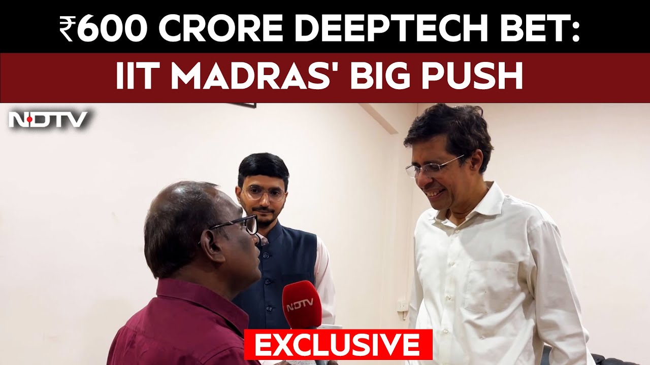 ₹600 Crore Deeptech Bet: IIT Madras’ Big Push To Build India’s First True Deeptech Unicorns