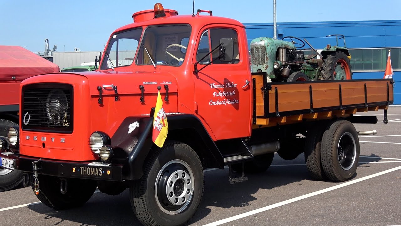 LKW Oldtimer LKW Fahrer Gespräche Sinsheim 21.8.2021 VD
