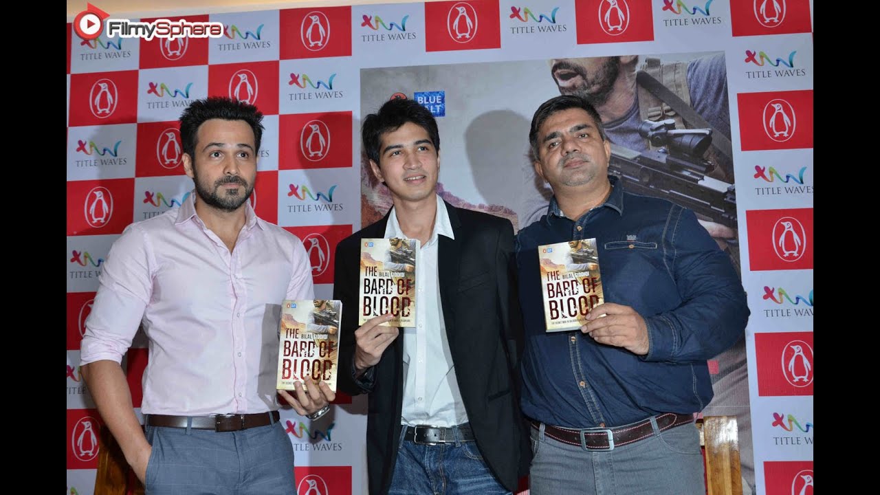Emraan Hashmi launches Bilal Siddiqi's book The Bard of Blood